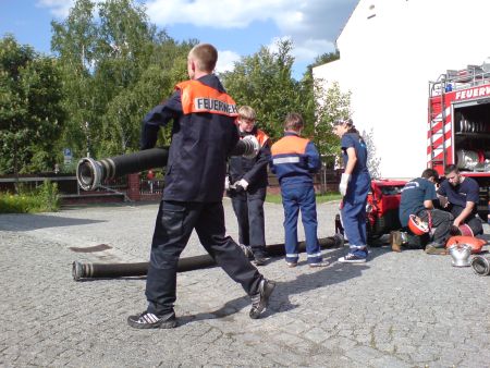 Ausbildung unserer Jugendfeuerwehr