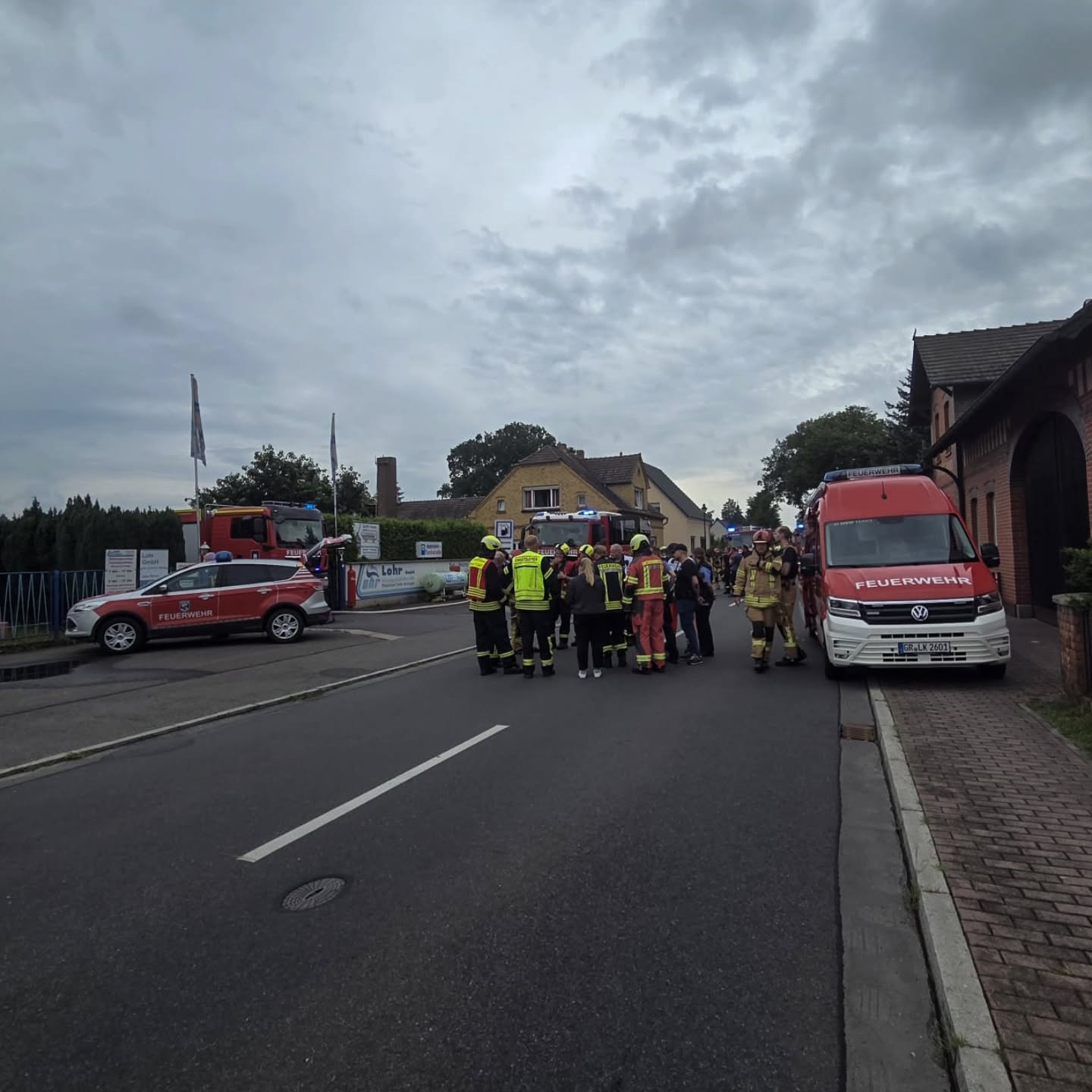 40 - B3 Werkstatt im Vollbrand